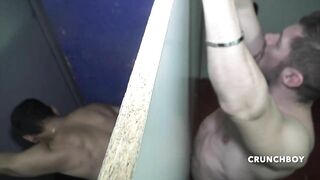 Rudalo young latino fucked hard in Glory Holes by Vlad CASTLE